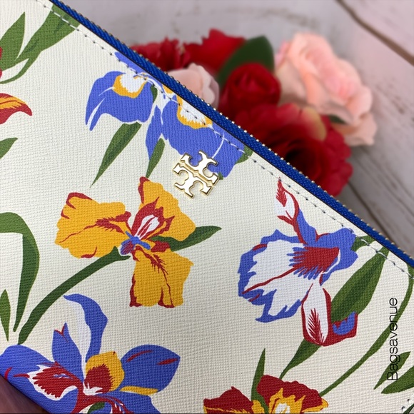 Emerson continental painted iris wallet Tory Burch - Picture 2 of 6